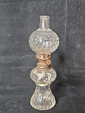 Vintage Clear Hobnail